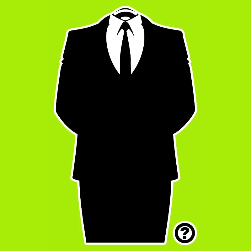 Anon Anzug – Anonymous Hacker Kollektiv Statement