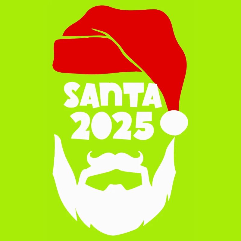 Santa 2025 Silhouette Tee