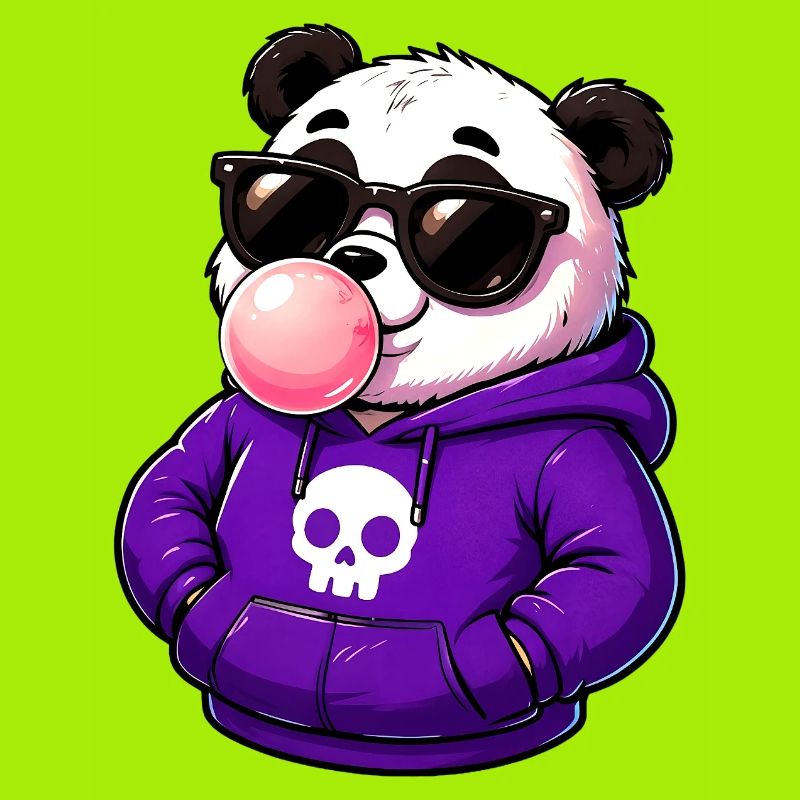Cool_Panda_Bubblegum_Attitude