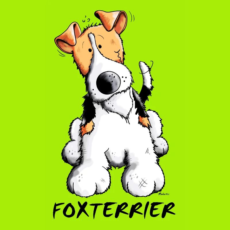 Happy Fox terrier