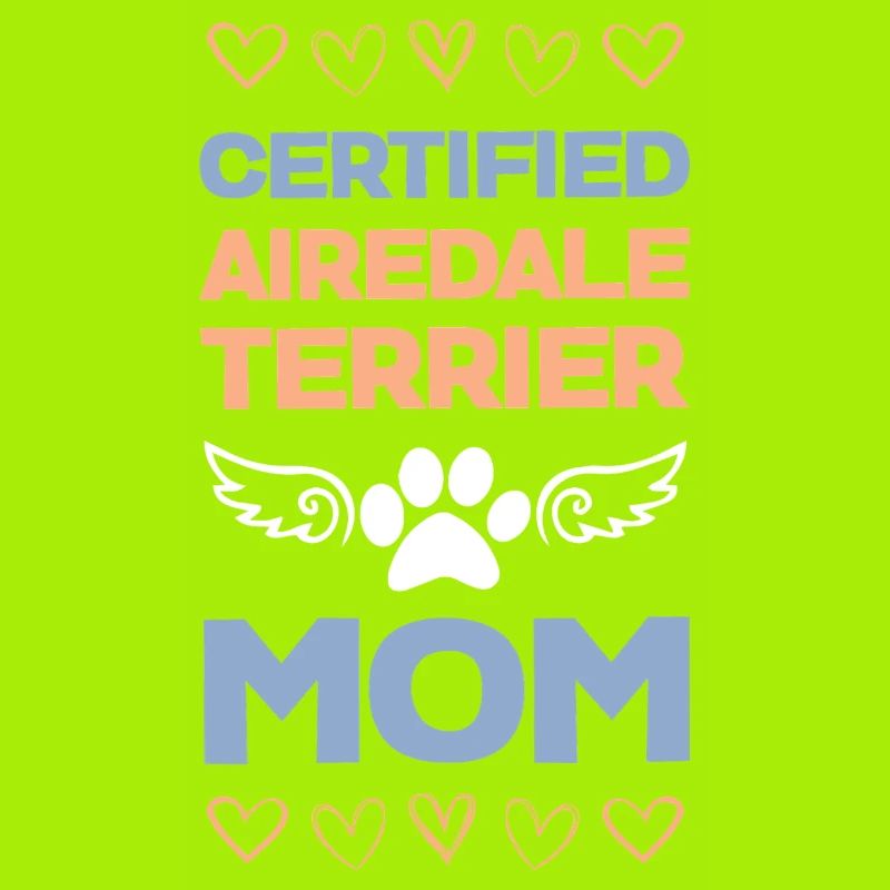 Maman Airedale Terrier