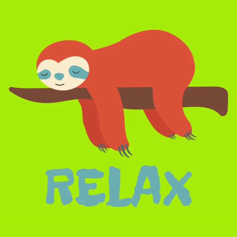 Relaxed sloth