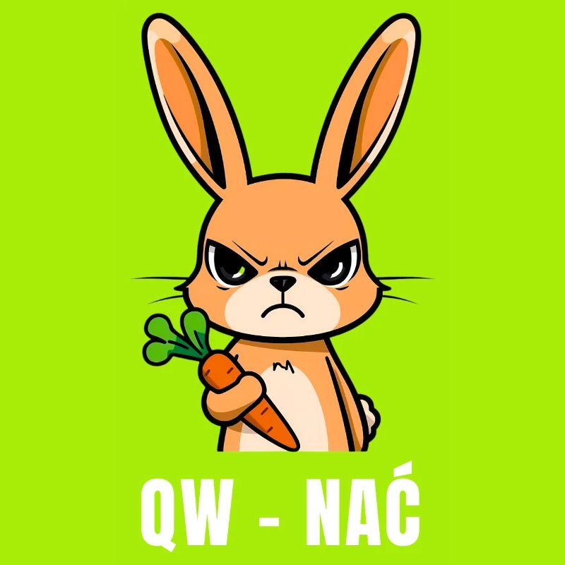 QW NAĆ - Funny Rabbit (pun)