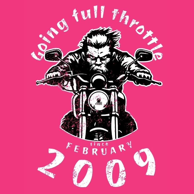 16. Geburtstag: Going full throttle since 02/2009