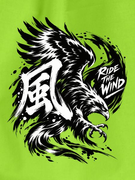 Winddrache im Sturm