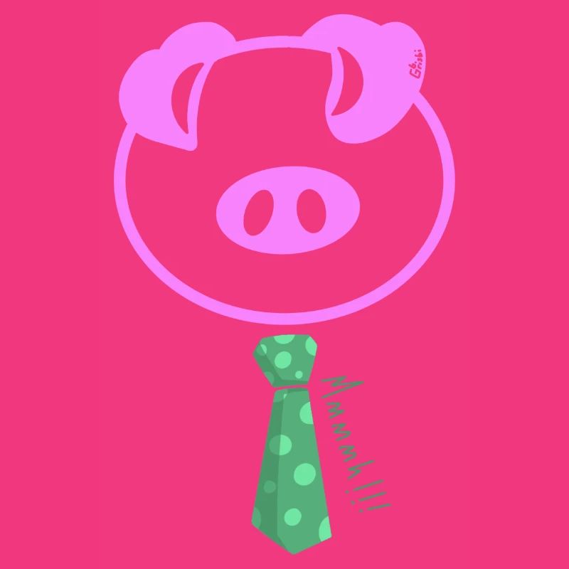 Mmmmhh! Le Cochon Pop à Cravate