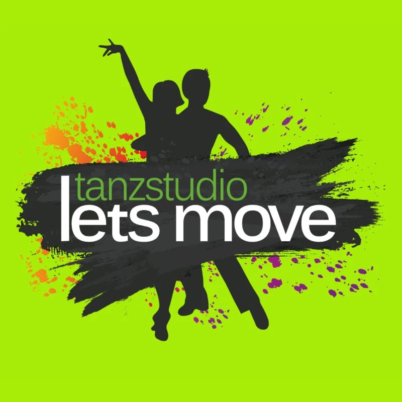 Logo dance studio Let's Move