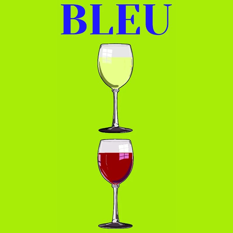BLUE, WHITE, RED! (wine)