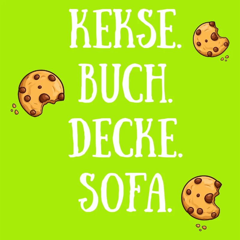 Kekse Buch Decke Sofa