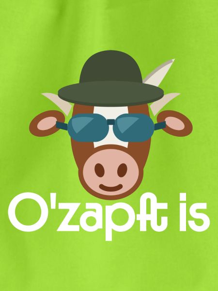 O'zapft is Kuh weiß