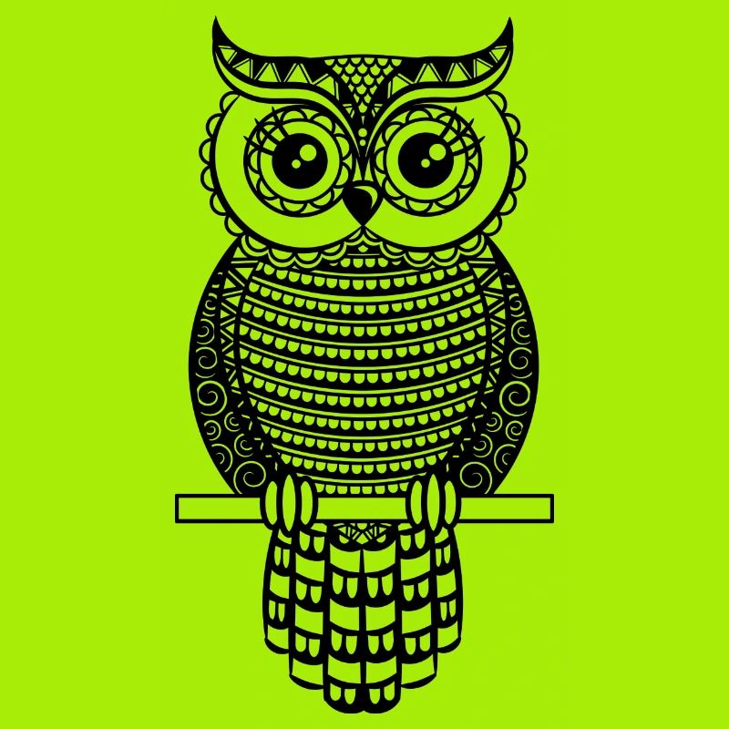 Eule Mandala Eule