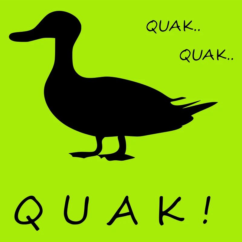 Quack duck funny