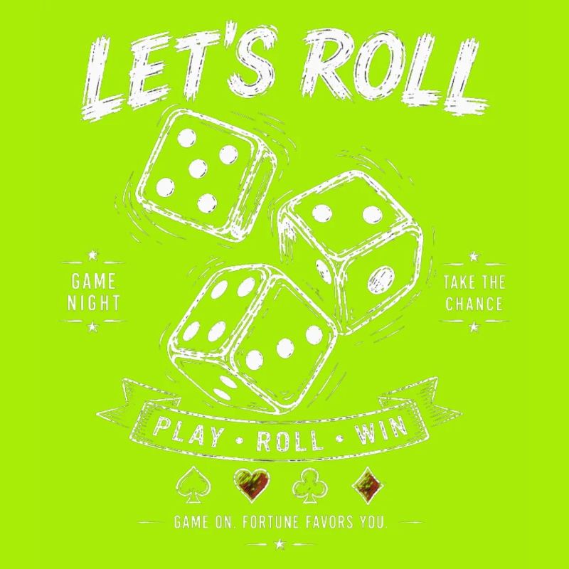 Let's Roll Dice – Spieleabend Geschenkidee