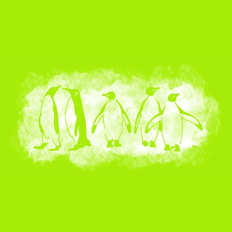 Pinguine im Eis