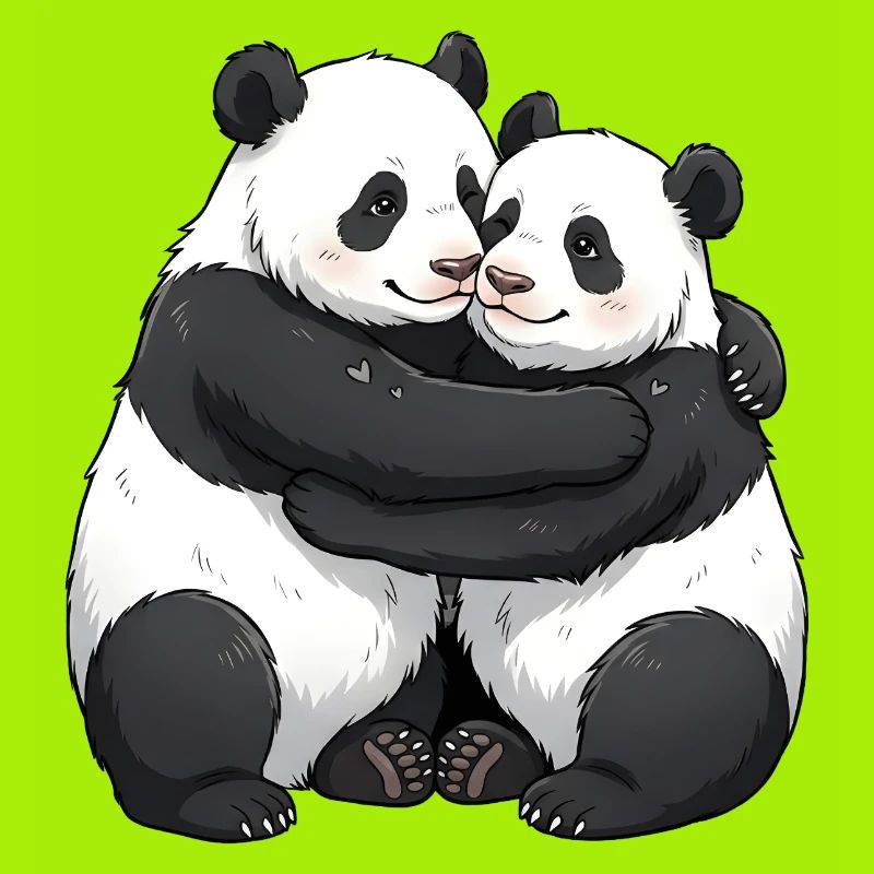 panda-hug