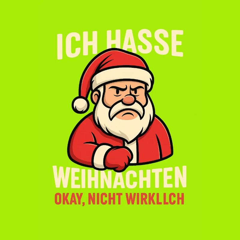 I hate Christmas Santa