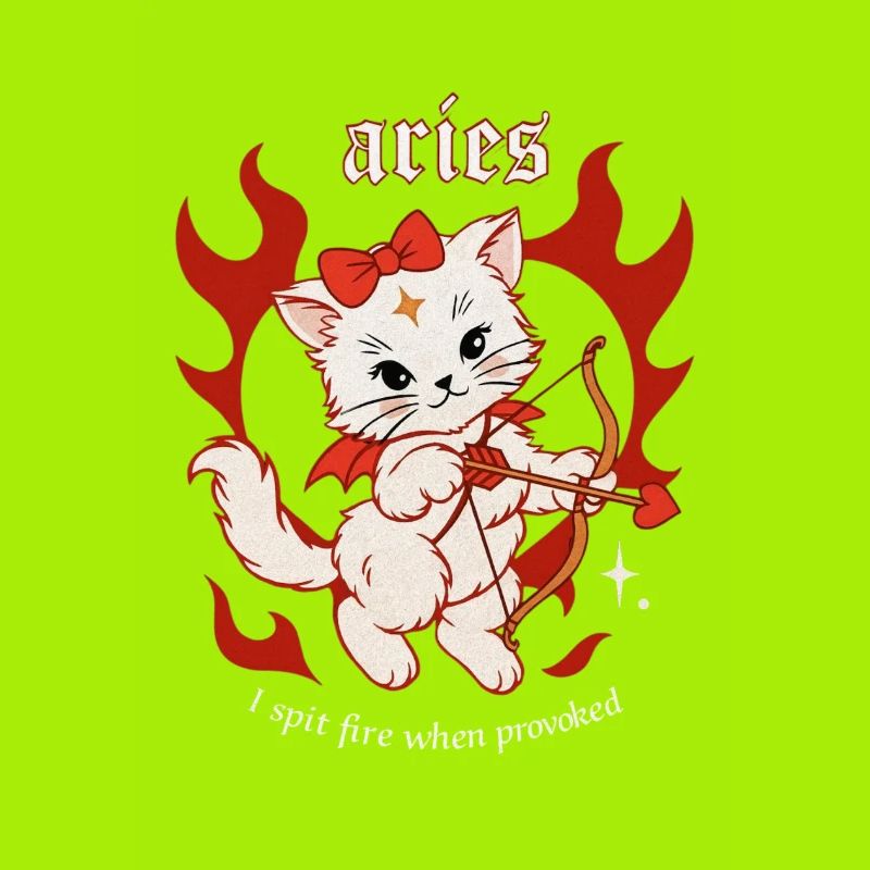 Aries Feuerkätzchen Bogenschütze