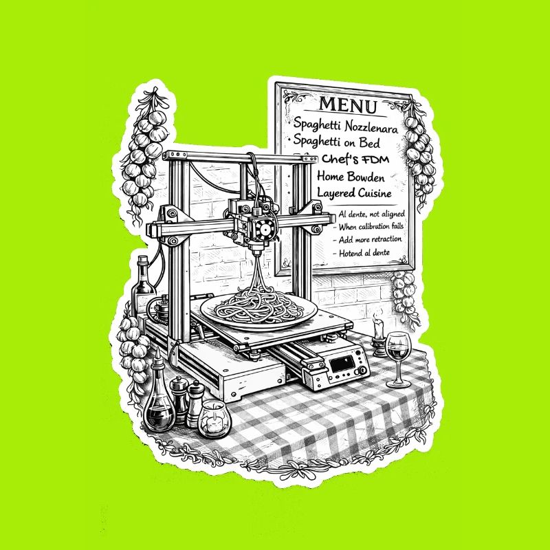 Spaghetti 3D Printer