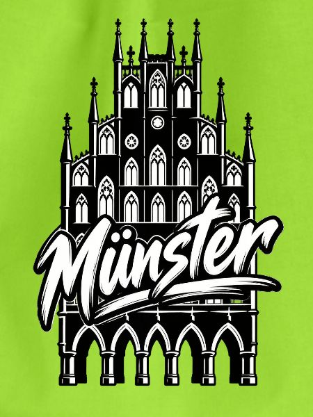 Münster Graffiti Kathedrale