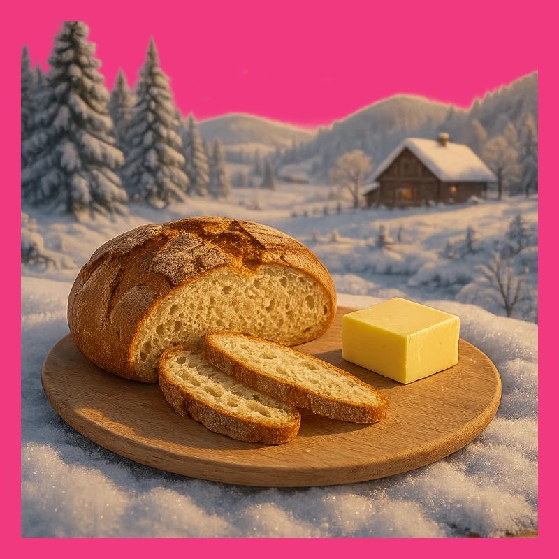 Rustic snack