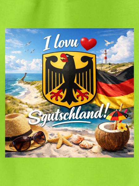 Ich liebe Deutschland Strand