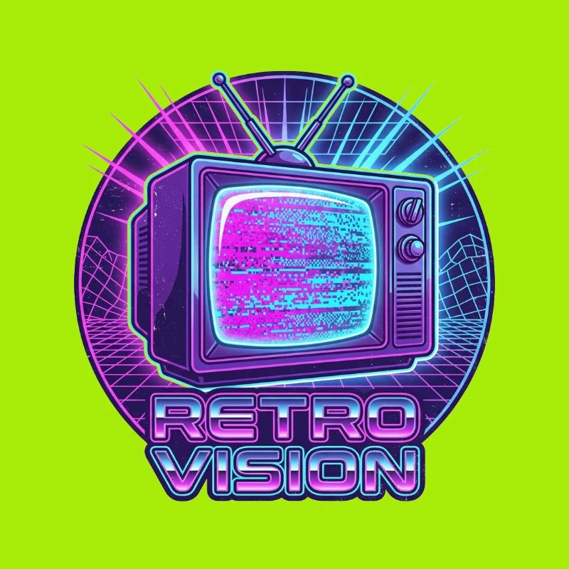 Retro Vision Neon TV