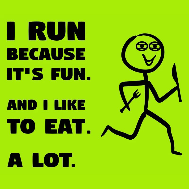Running to eat