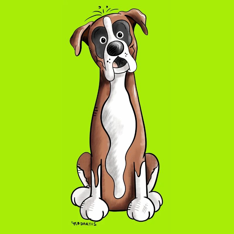 Funny Deutscher Boxer