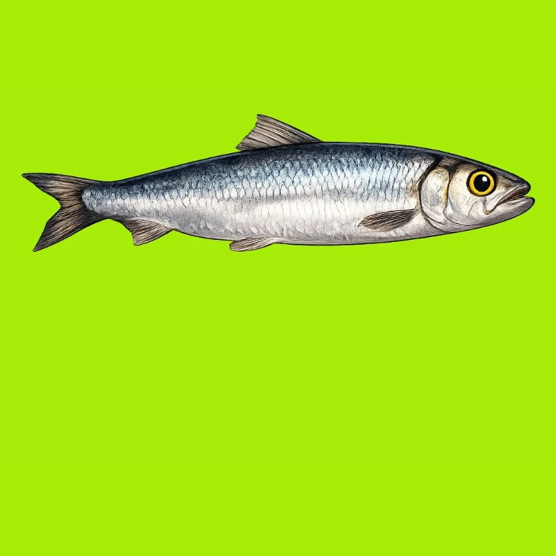 Silver River Fish Illustration