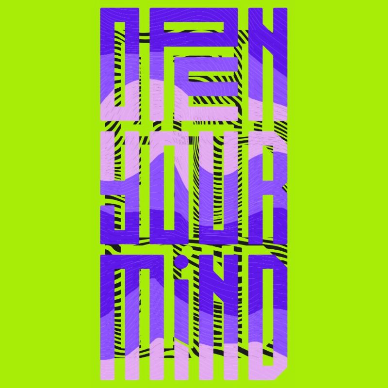 Neon Block Gradient