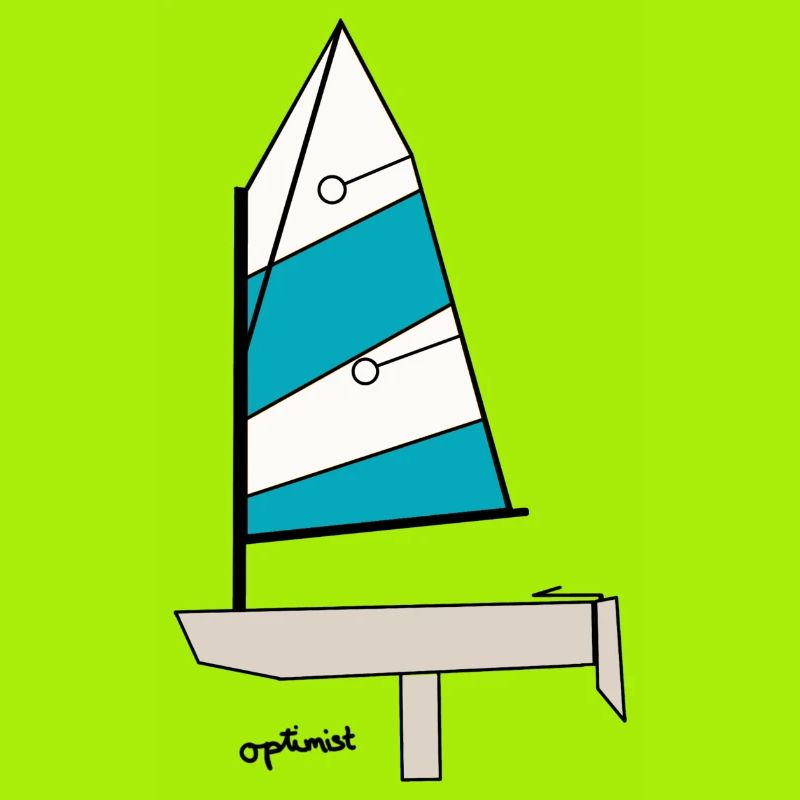 Optimist Segelboot Variante 3