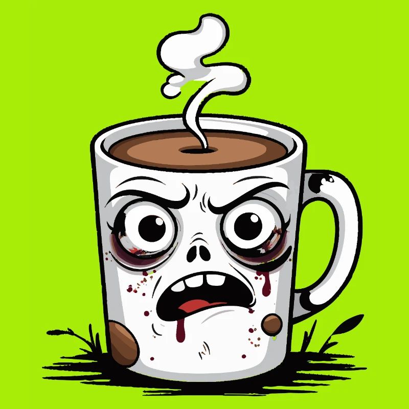Zombie-Kaffeetasse