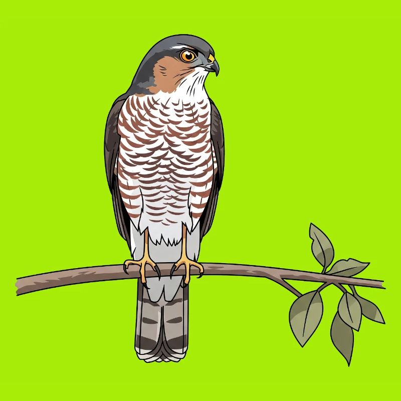 Sperber Greifvogel