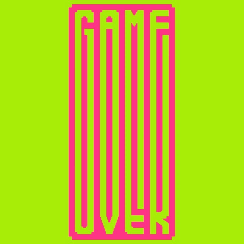 GAME OVER - BIG MONOGRAM