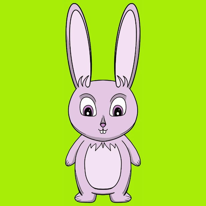 Dessin animé Lavender Bunny