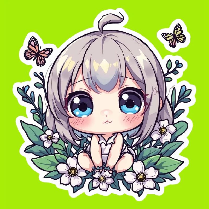 Magie des Fleurs Chibi