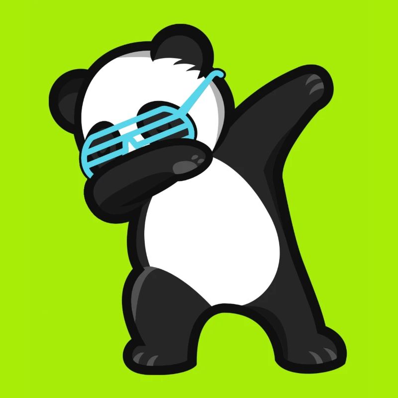 Dabbing Panda Panda Bear