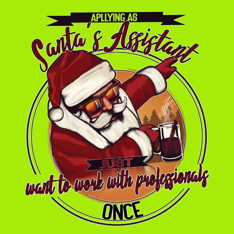Santa's Assistant – Funny Christmas Design