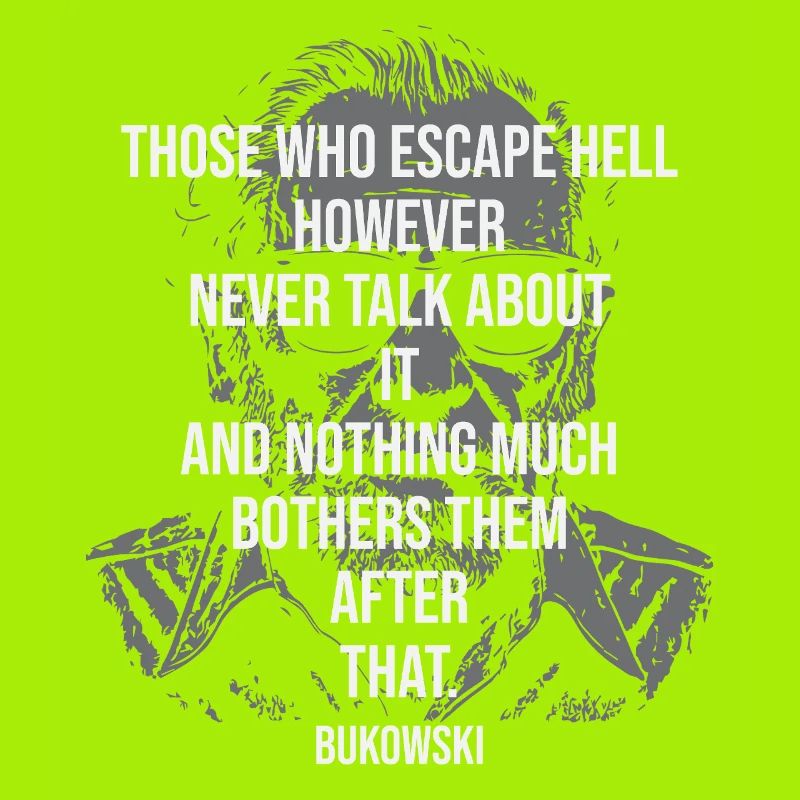 Gritty Bukowski Portrait Tee