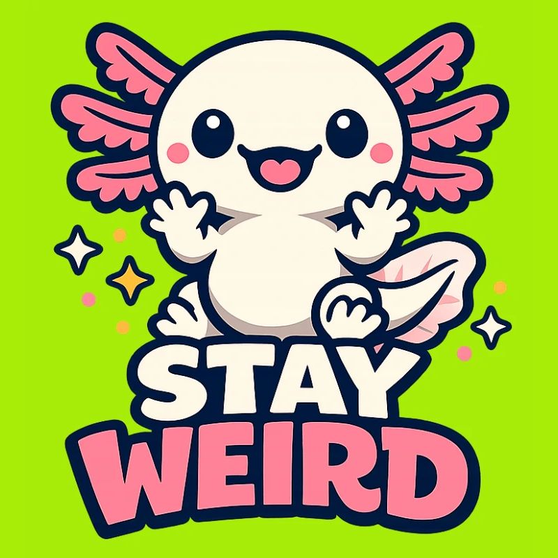 Reste bizarre - Axolotl