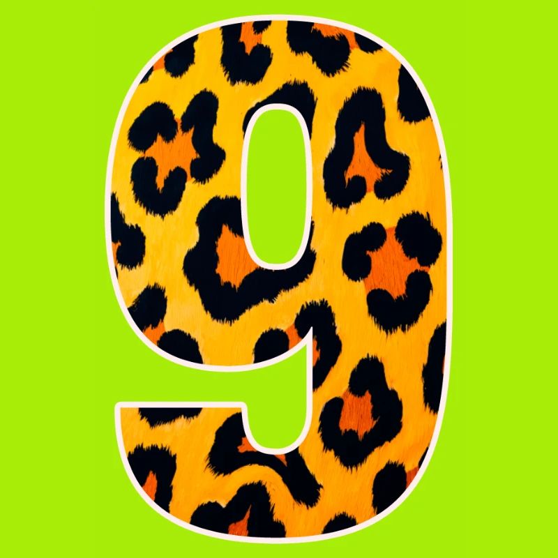 Leopard 9 Sonnenprint