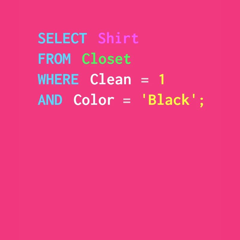 Conception SQL amusante pour les programmeurs sql, DBA,