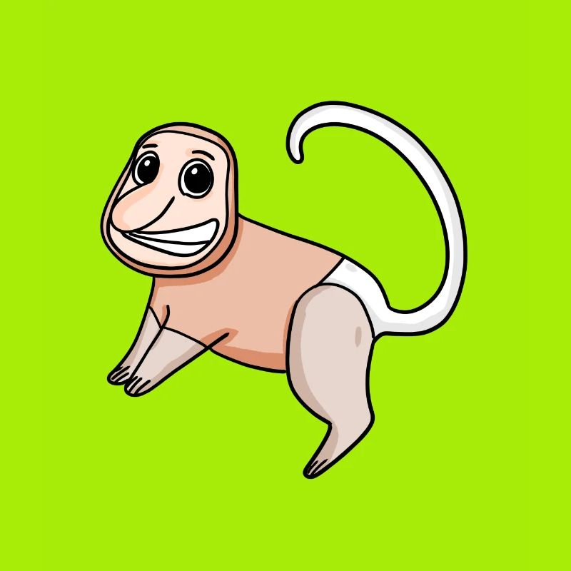 Proboscis Monkey Monkey Monkey