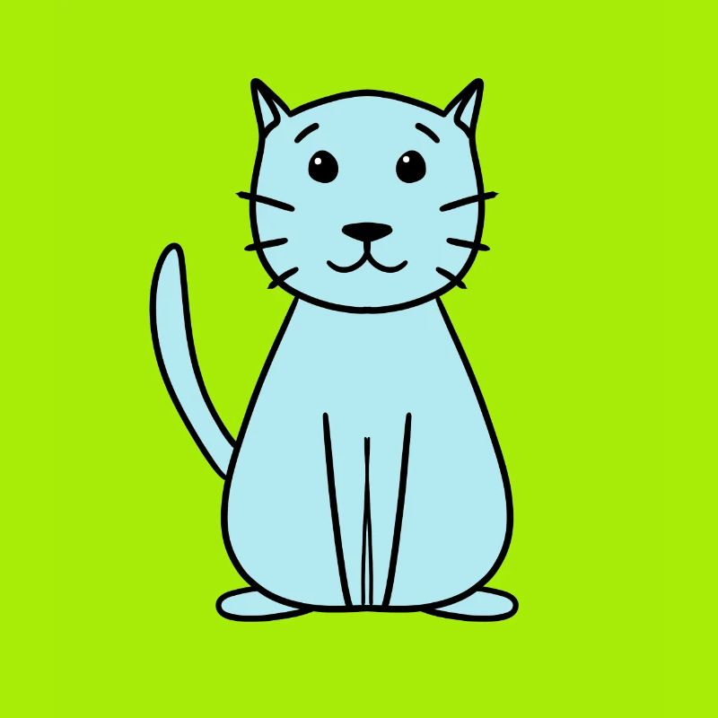 chat mignon simple