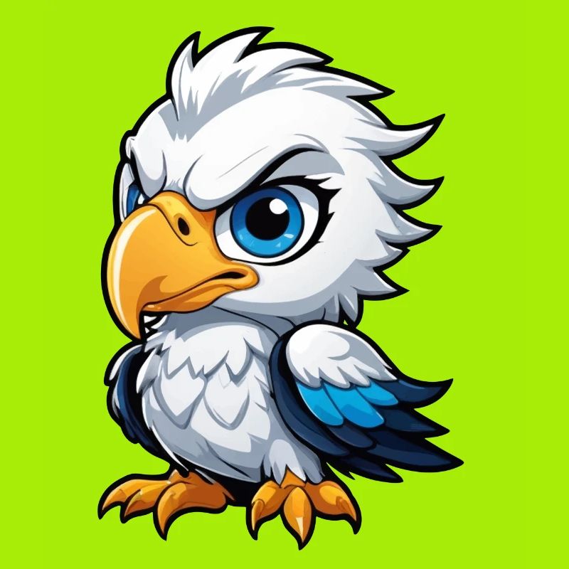 Cheeky Eagle Chick