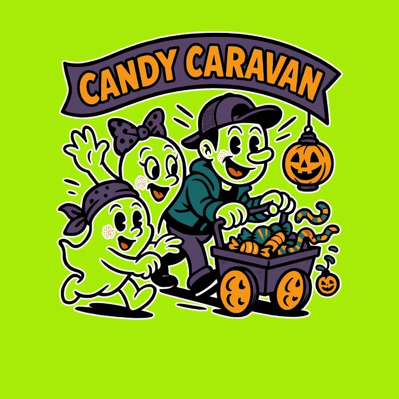 Candy Caraval Halloween design