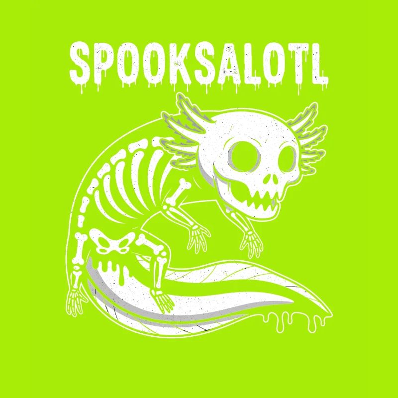 Spukschädel auf Skeletteide