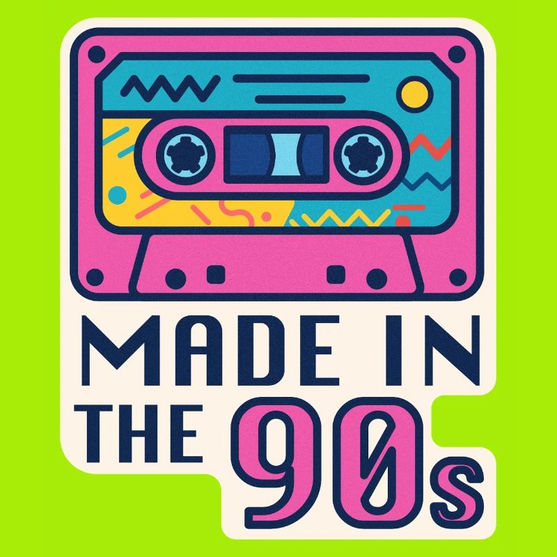 Cassette 90s Nostalgia Design