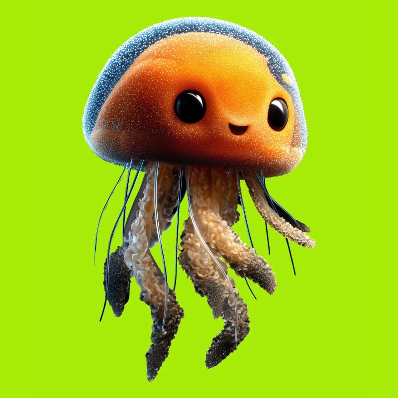 Méduse Méduse de feu Méduse Méduse mignonne