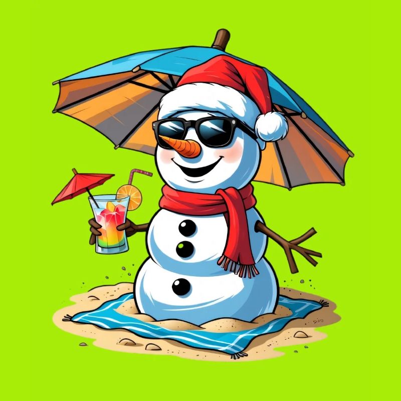 Beach Snowman Remix